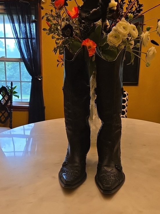 BCBGirls Shoes - BCBGirls Black Leather  Boots with Side Zip